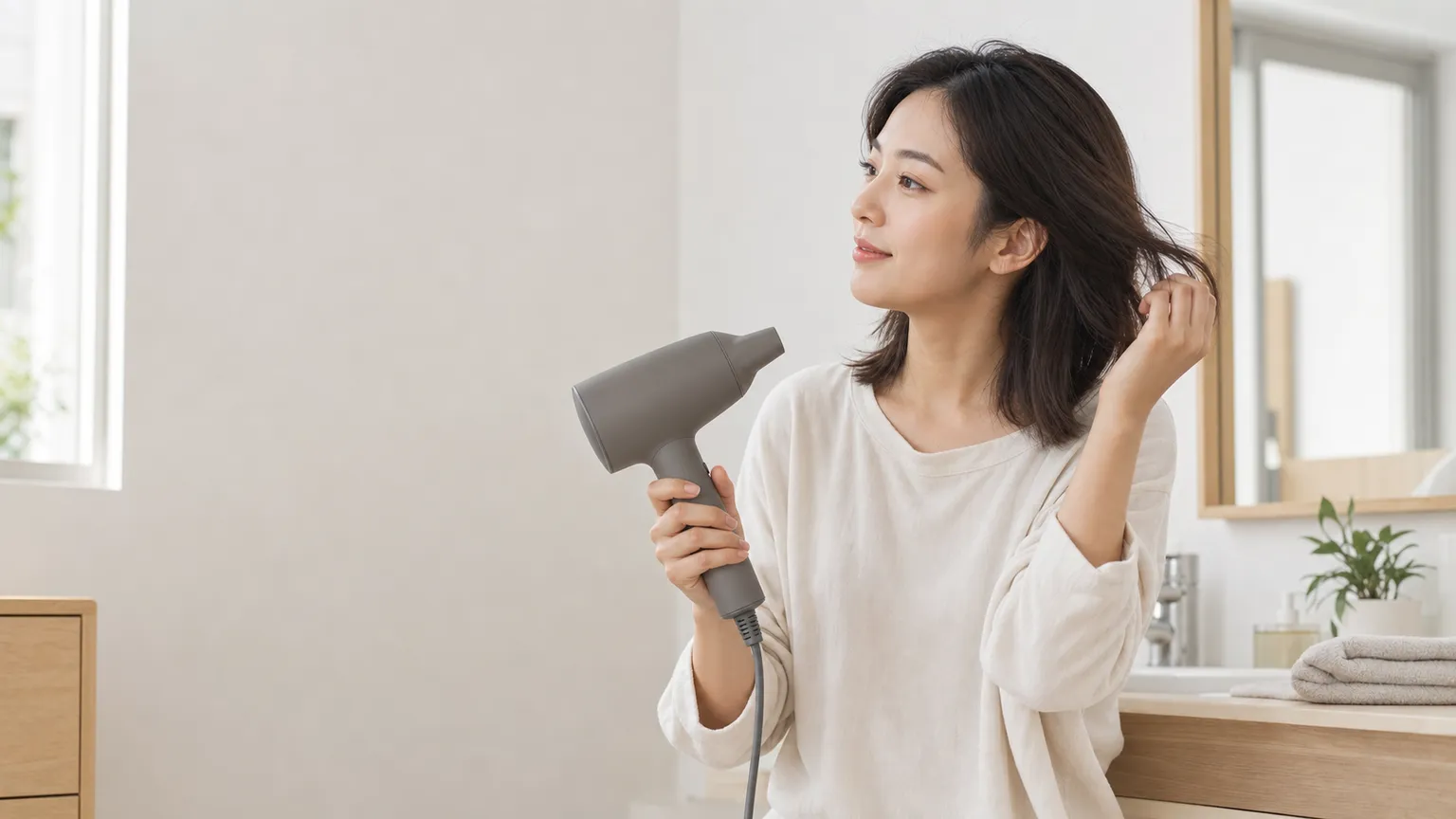 ヘアドライヤーの比較イメージ
